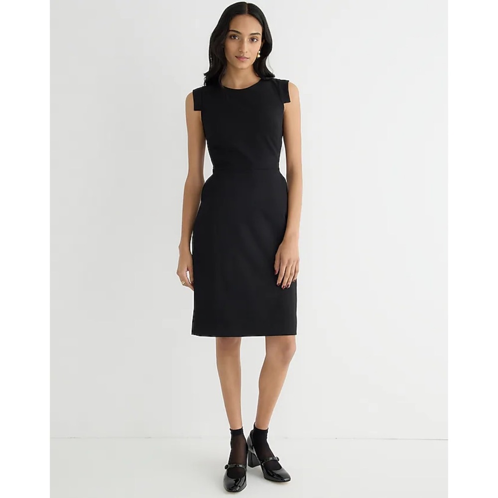 J. Crew Resume Dress in Stretch Viscose
